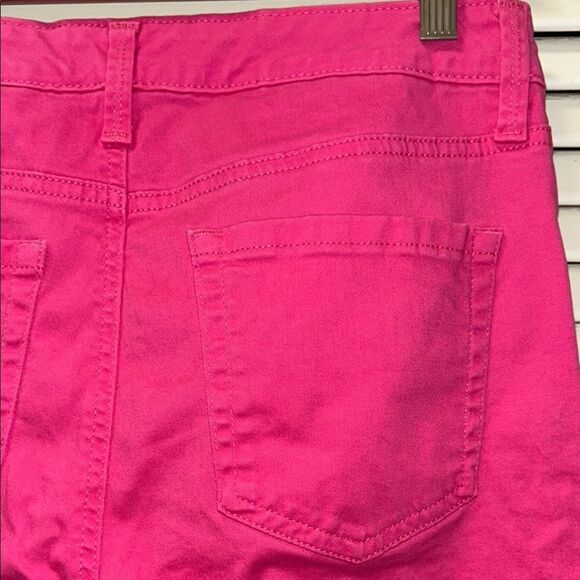Lipstick💄Pink Charter Club’s Bristol Skinny Ankle Pink Cotton Stretch Jeans 👖 - Picture 4 of 17